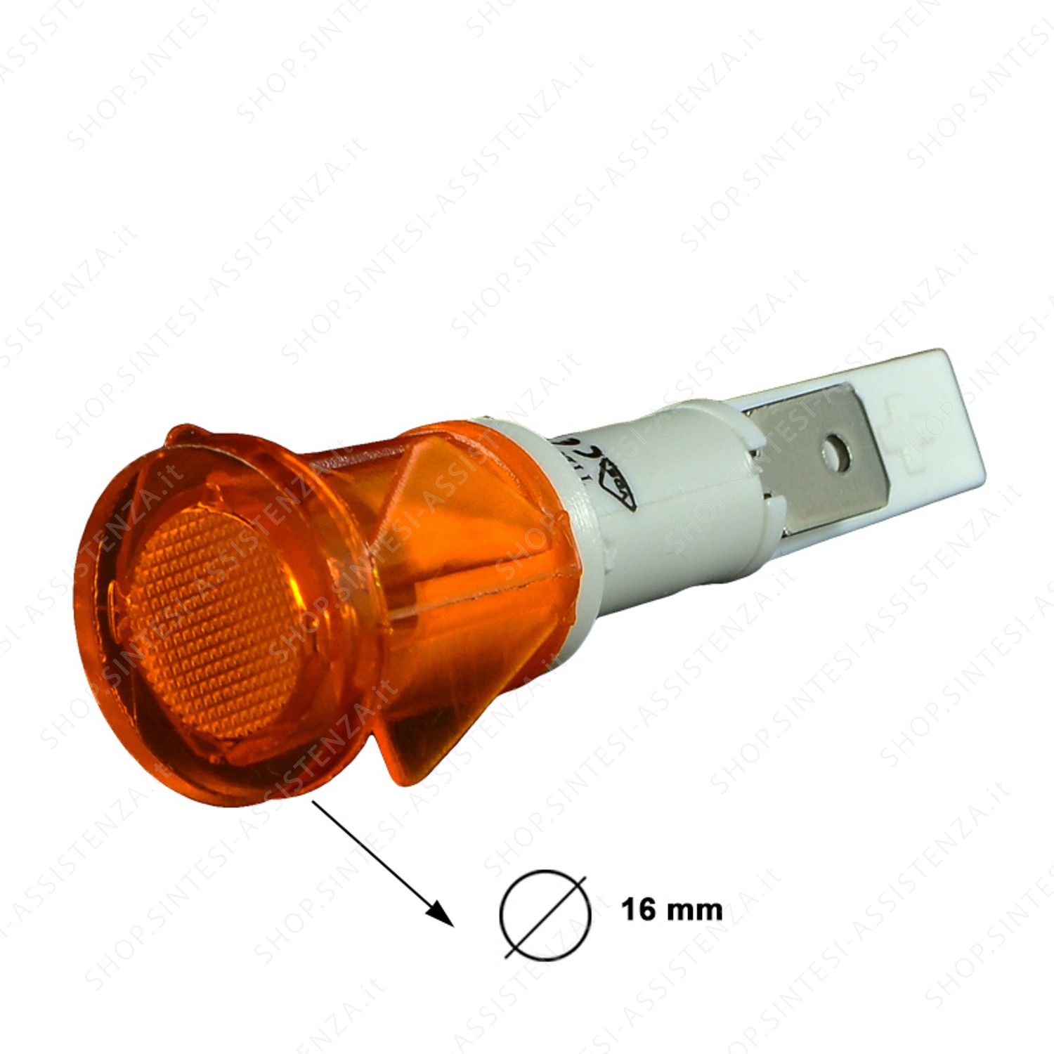 INDICATOR LIGHT WITH GEM FOR ALFA SMEG OVEN 824610740 - 824610740