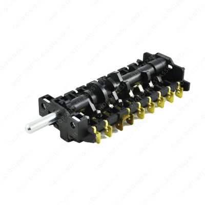 COMMUTATORE SELETTORE PROGRAMMI FORNO SMEG 6 POSIZIONI SF166 SF561 811730419 - 811730419 COMMUTATORE SELETTORE PROGRAMMI FORNO SMEG 6 POSIZIONI SF166 SF561 811730419 - 811730419