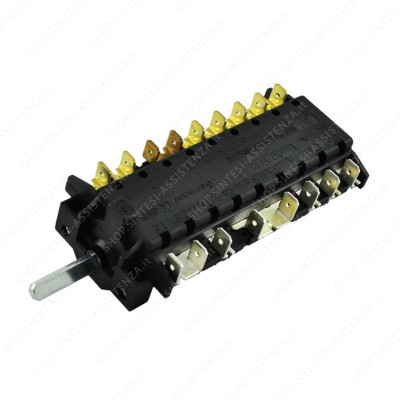 COMMUTATORE SELETTORE PROGRAMMI FORNO SMEG 6 POSIZIONI SF166 SF561 811730419 - 811730419 COMMUTATORE SELETTORE PROGRAMMI FORNO SMEG 6 POSIZIONI SF166 SF561 811730419 - 811730419
