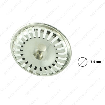 TAPPO CESTELLO PER LAVELLO FOSTER DIAMETRO 7,9 CM 8669025 - 8669025 TAPPO CESTELLO PER LAVELLO FOSTER DIAMETRO 7,9 CM 8669025 - 8669025