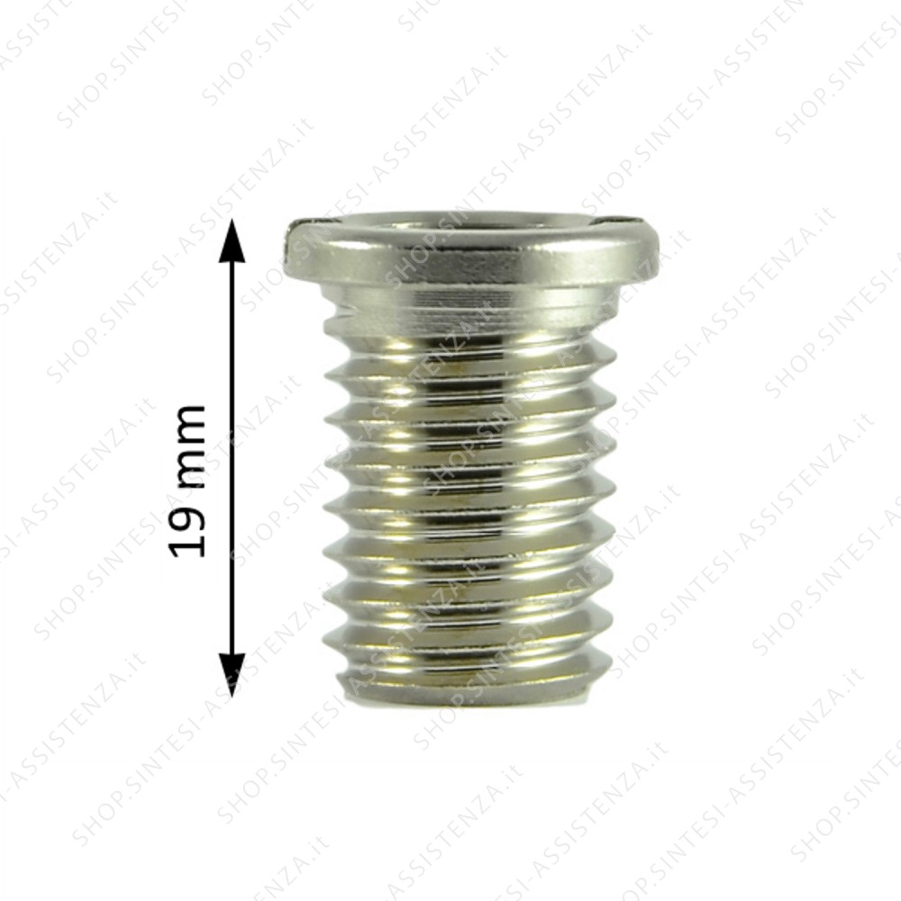 Vite di fissaggio filetta tappo lavello franke passo 1,75 X 19 mm 133.0042.869 - 133.0042.869