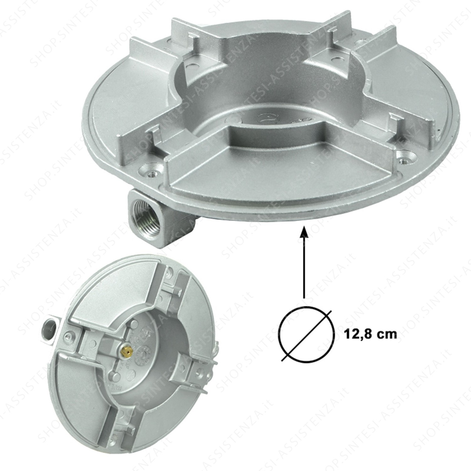 Coppa porta ugello supporto brucatore tripla corona ugello 135 Franke Foster 9603015 133.0042.045 - 9603015
