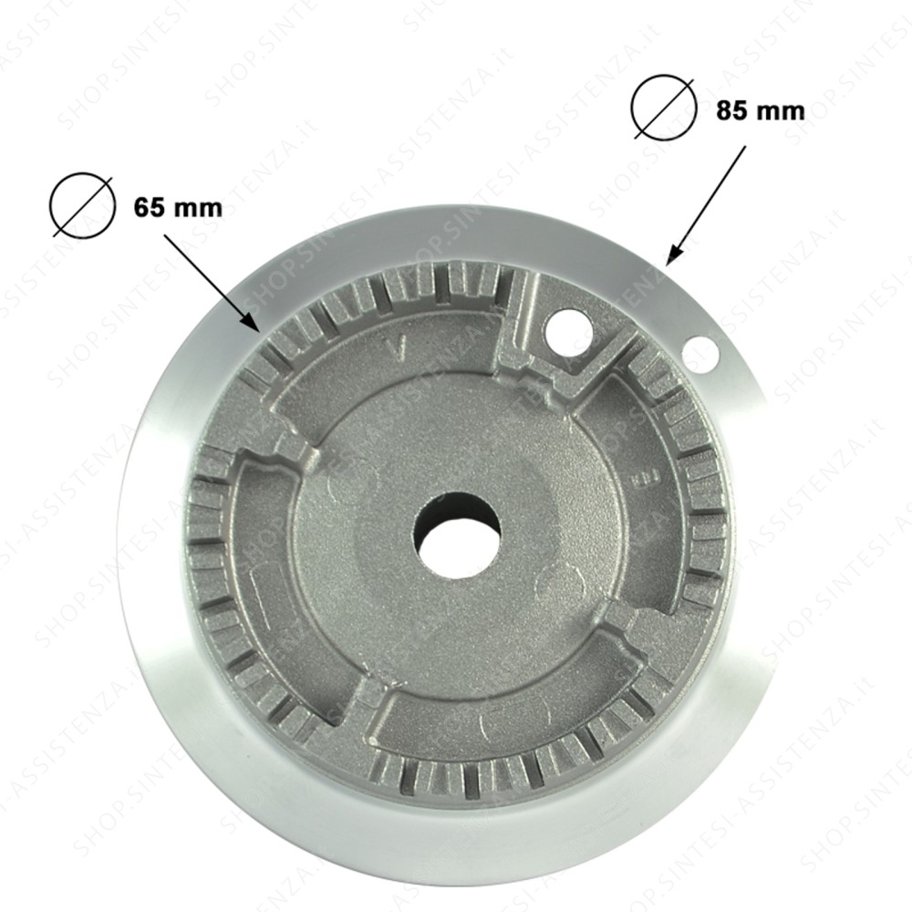 Smeg 878010084 semi-rapid burner for hob - 878010084