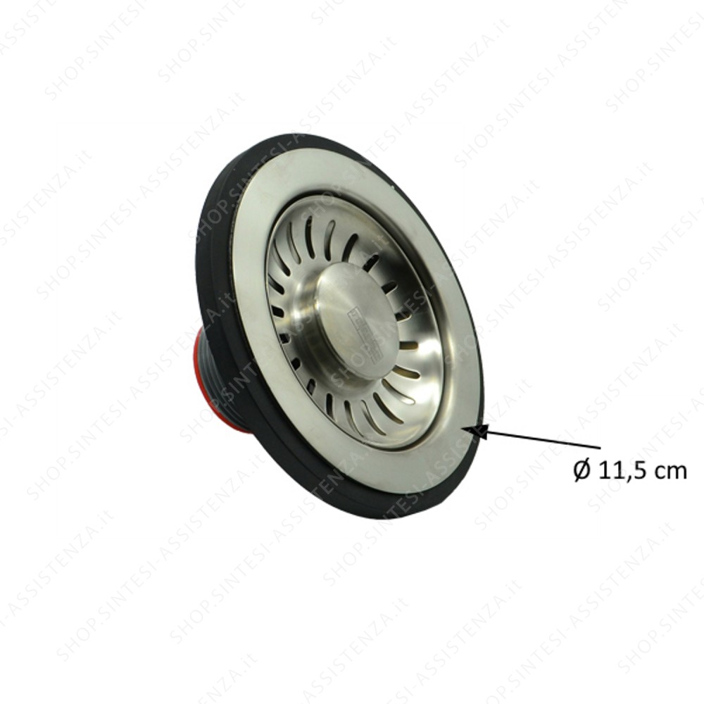 3" Complete Drain Plug With Cap Franke 112.0049.406 - 112.0049.406