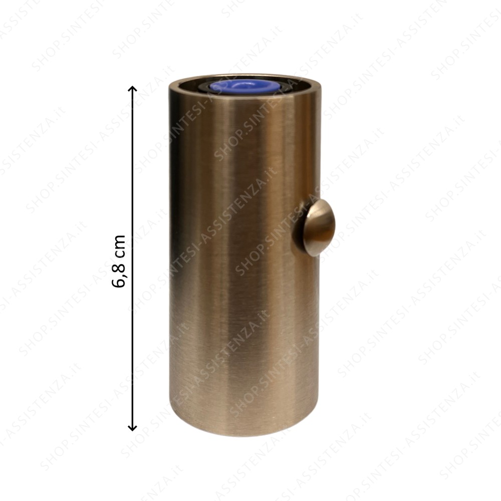 Doccetta acciaio satinato con aeratore per miscelatore Franke 133.0510.537 - 133.0510.537 2