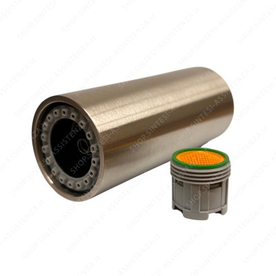 Doccetta acciaio satinato con aeratore per miscelatore Franke 133.0510.537 - 133.0510.537 Doccetta acciaio satinato con aeratore per miscelatore Franke 133.0510.537 - 133.0510.537
