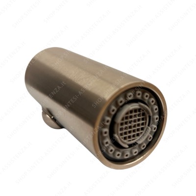 Doccetta acciaio satinato con aeratore per miscelatore Franke 133.0510.537 - 133.0510.537 Doccetta acciaio satinato con aeratore per miscelatore Franke 133.0510.537 - 133.0510.537