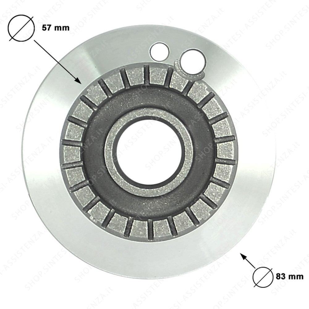 Smeg 870650447 semi-rapid burner for hob - 870650447