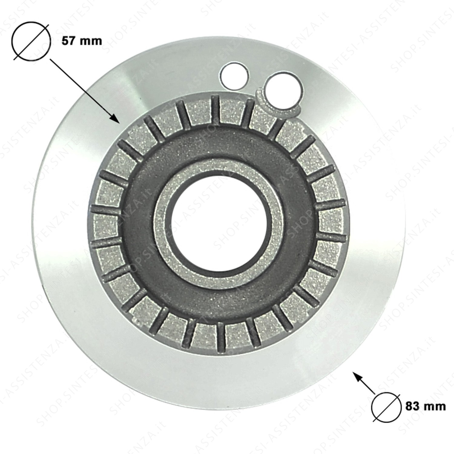 Smeg 870650447 semi-rapid burner for hob - 870650447