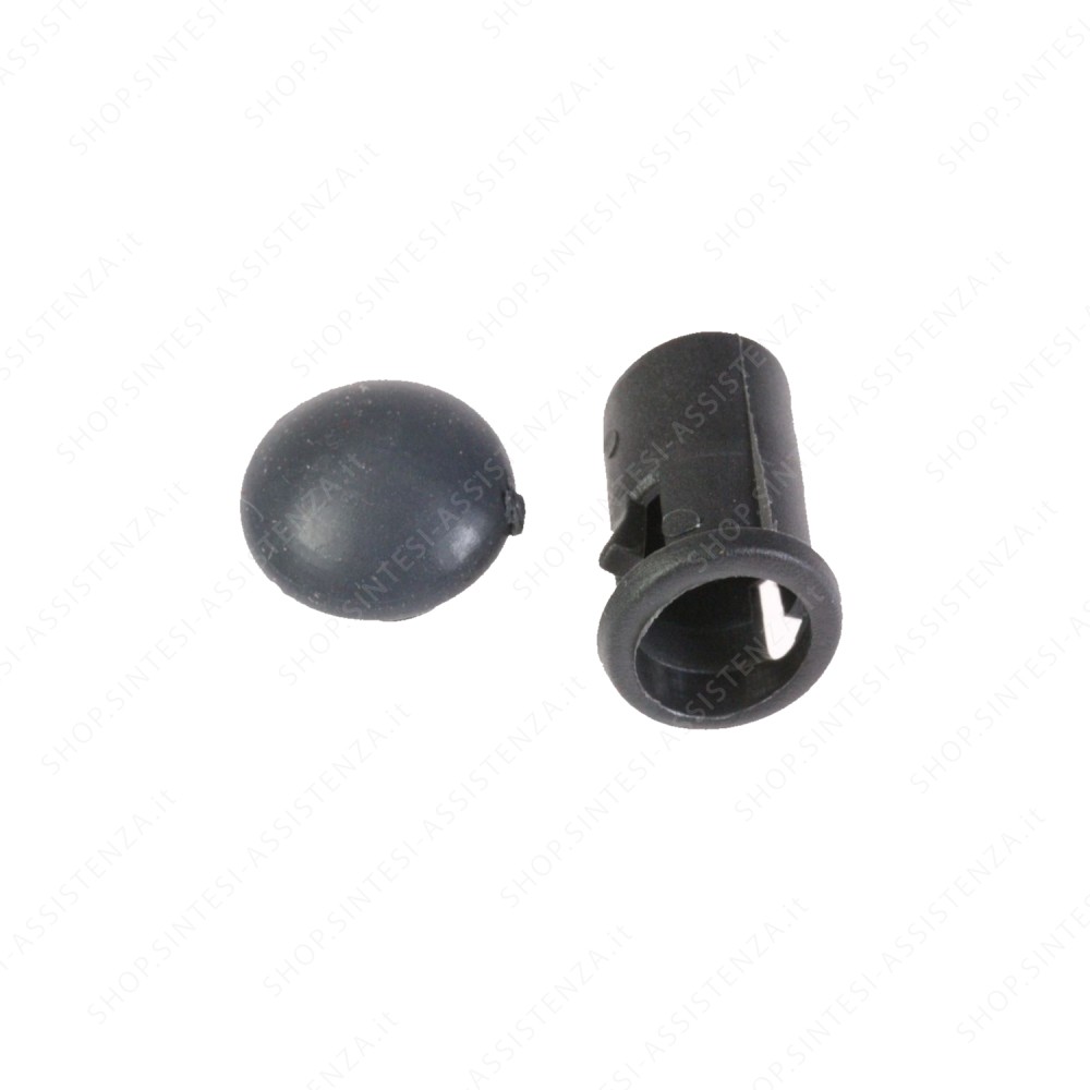 BOCCOLA DI FISSAGGIO INCASSO CORNICE FORNO SMEG CON TAPPO AMMORTIZZATORE BATTUTA PORTA 699371902 - 699371902