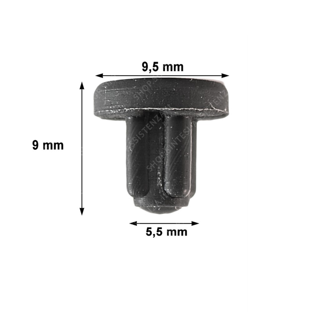 Gommino antigraffio griglia ghisa piano cottura Smeg 754010112 - 754010112