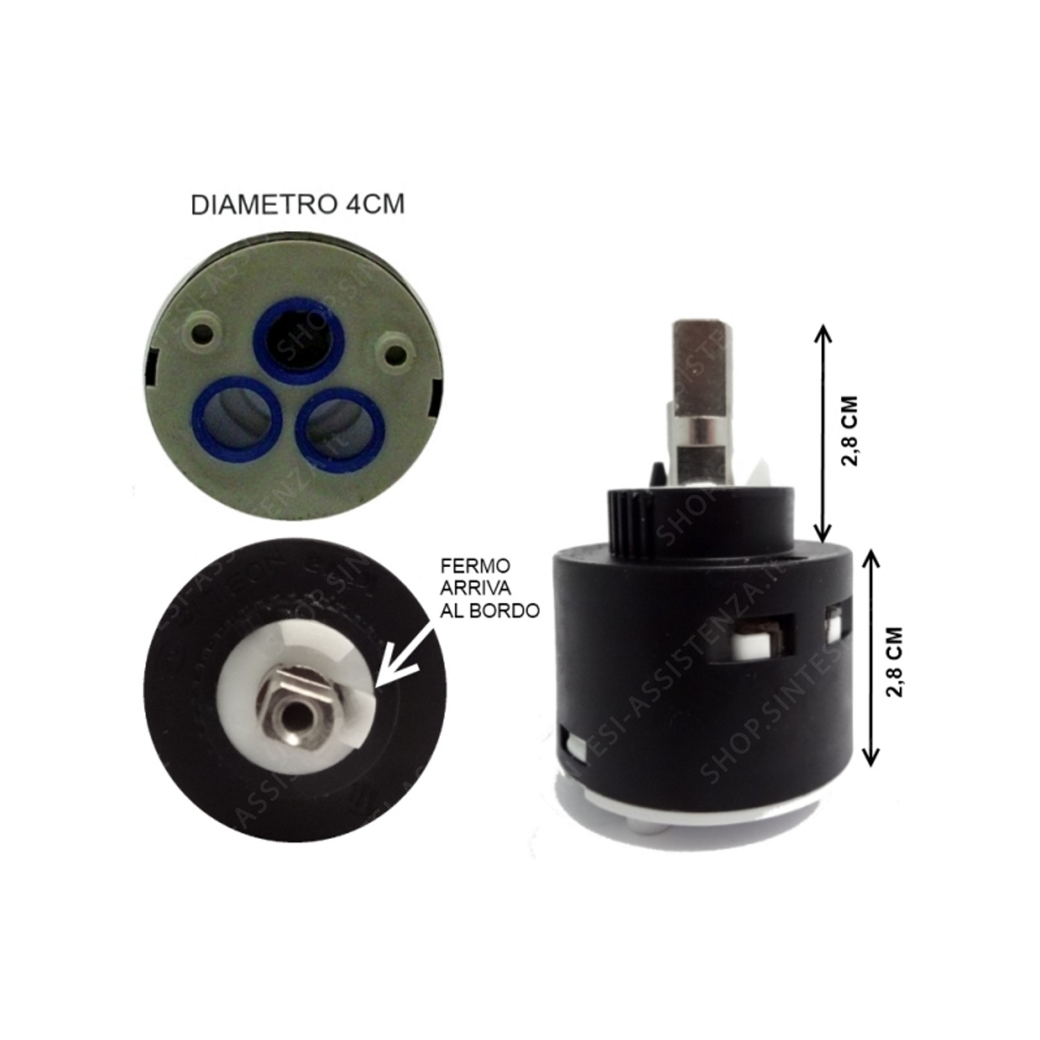 FRANKE OLD ENGLAND TAP CARTRIDGE - 133.0054.664