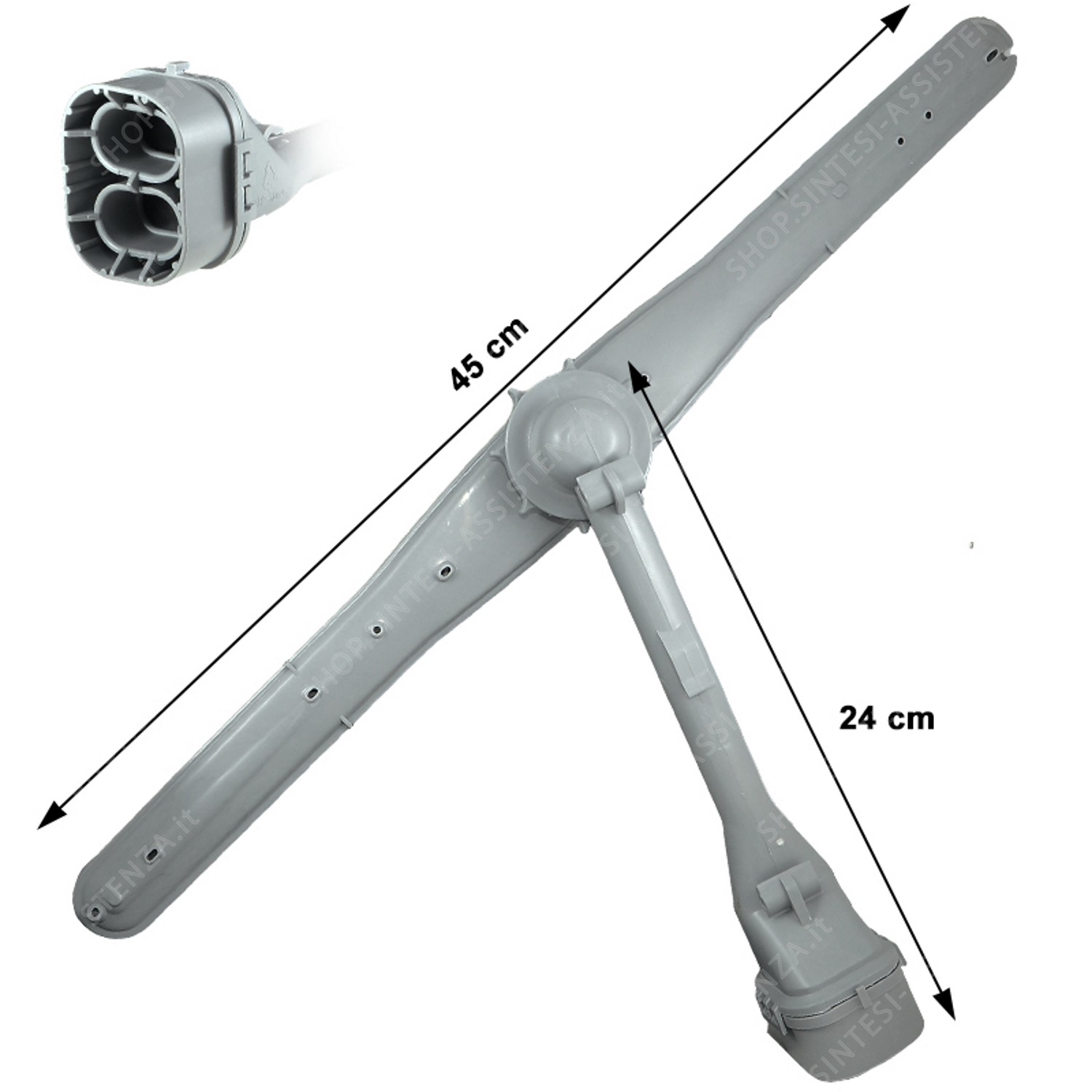 GIRANTE CONDOTTO ELICA MULINELLO LAVAGGIO SUPERIORE LAVASTOVIGLIE SMEG FRANKE - 761810163 759130466 761810162 694570055