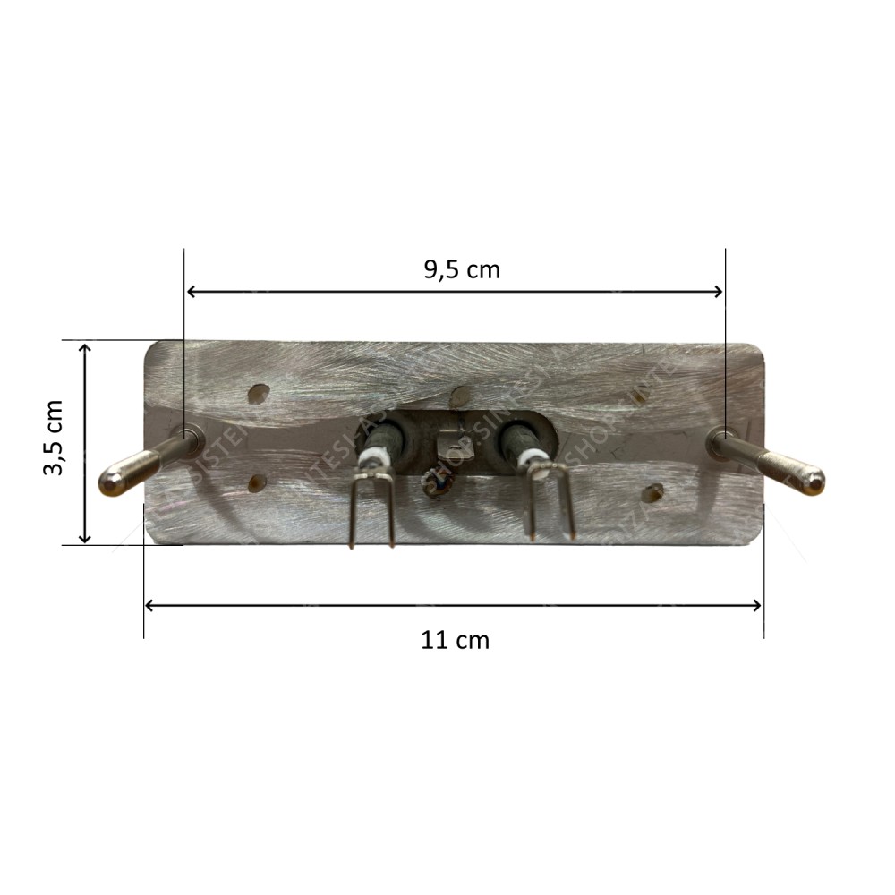 Lower resistance 1300 w for oven Alpes Inox VAFFRME00035 - VAFFRME00035 2
