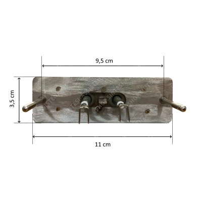 Lower resistance 1300 w for oven Alpes Inox VAFFRME00035 - VAFFRME00035 Lower resistance 1300 w for oven Alpes Inox VAFFRME00035 - VAFFRME00035