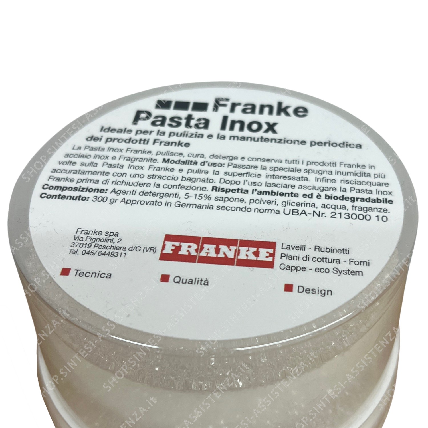 Franke pasta per pulizia profonda Lavelli Inox e Fragranite - 112.0671.991