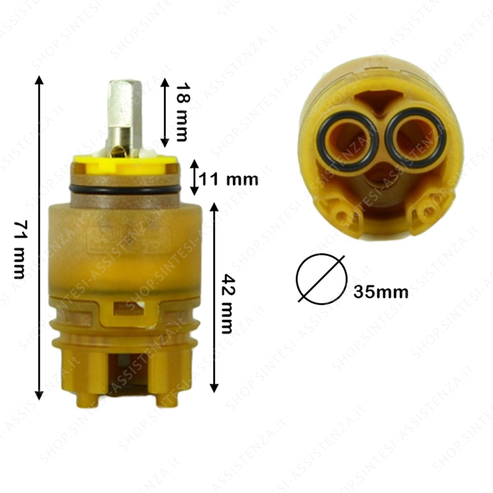 Franke Rolux Studio Artis 133.0074.384 Sink Faucet Replacement Cartridge - 133.0074.384