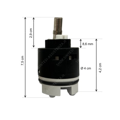 Franke Platino Calypso faucet cartridge 133.0054.678 - 133.0054.678 Franke Platino Calypso faucet cartridge 133.0054.678 - 133.0054.678