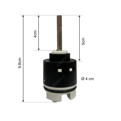 40 mm cartridge for Franke Joy Cocktail tap 133.0063.733 - 133.0063.733 40 mm cartridge for Franke Joy Cocktail tap 133.0063.733 - 133.0063.733