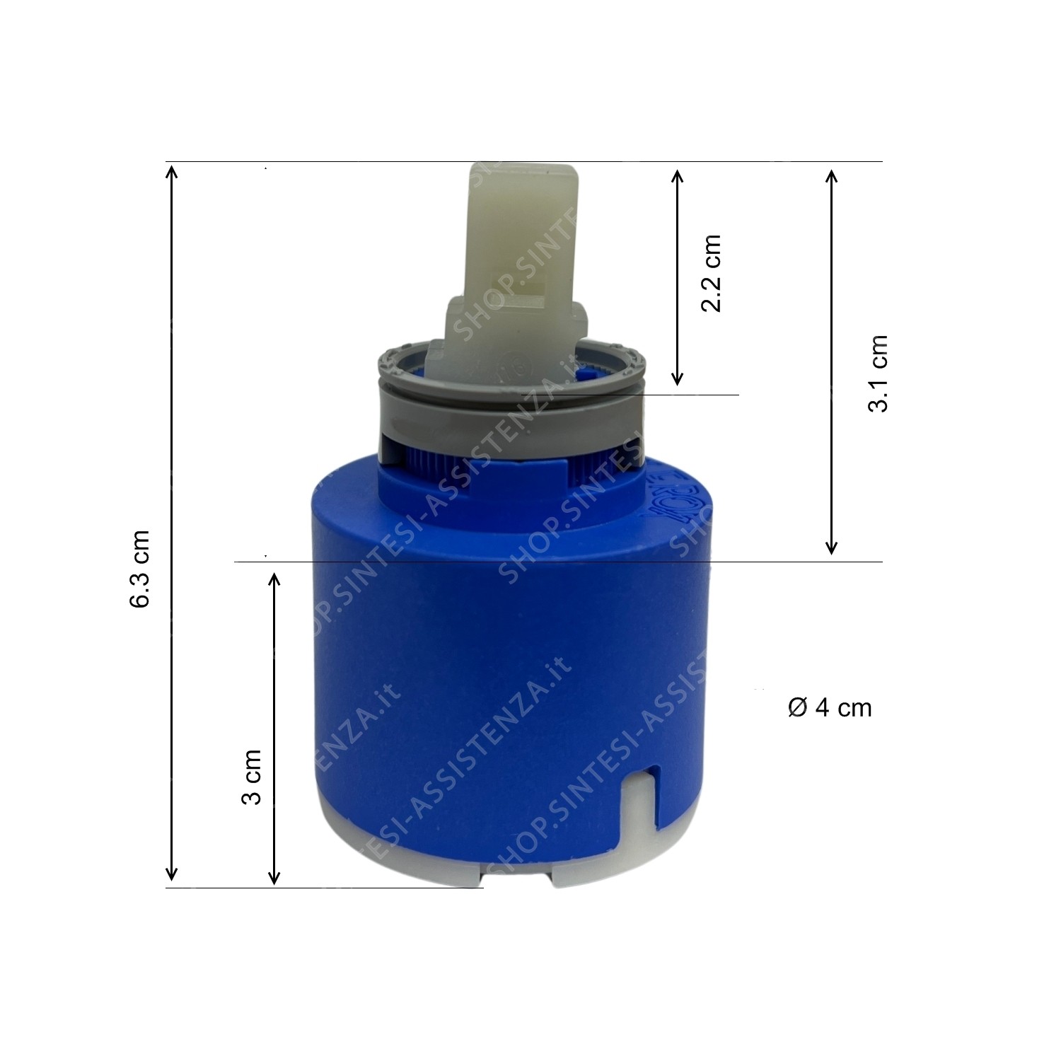 Cartuccia per rubinetto Foster diametro 39 mm 9500037 - 9500037
