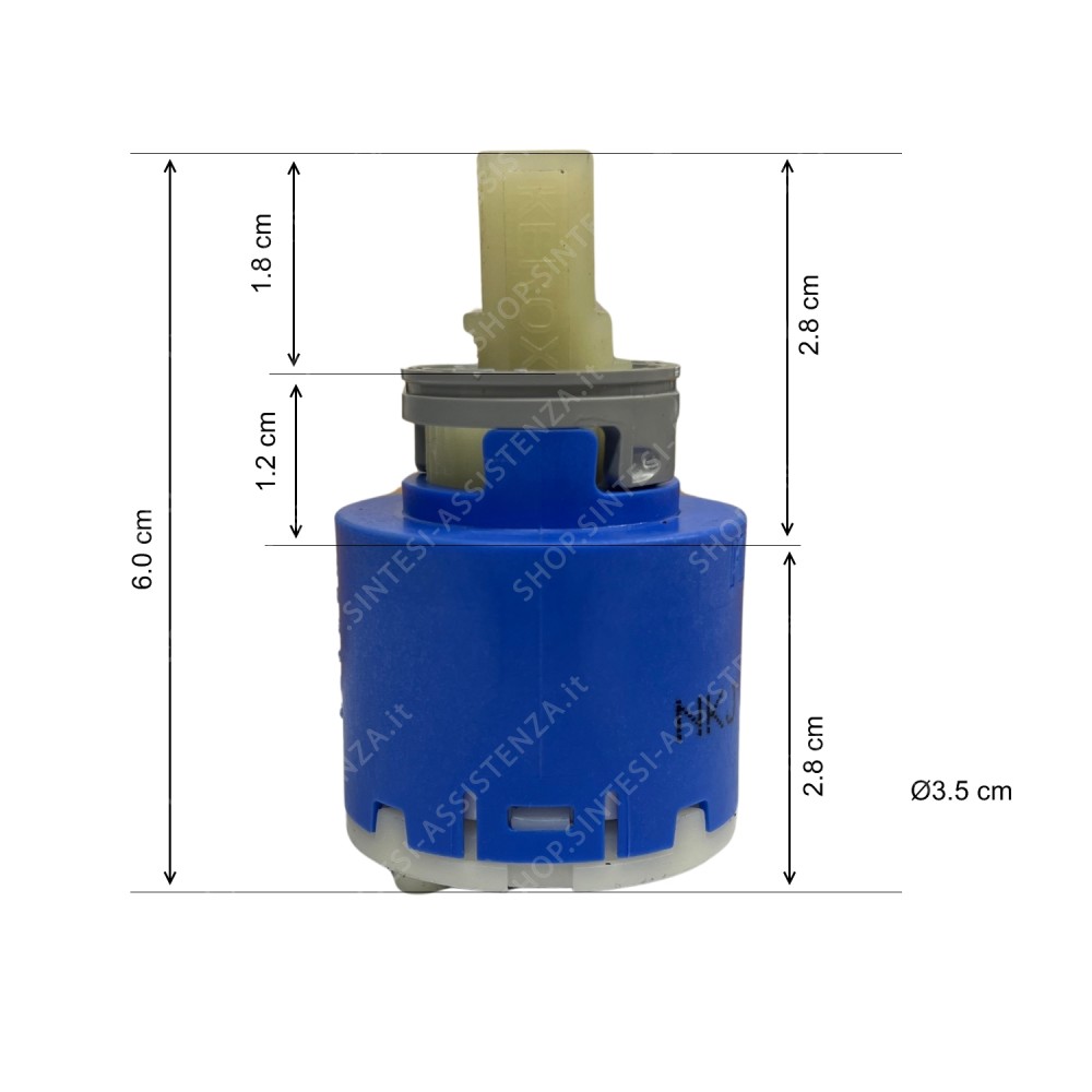 Smeg faucet cartridge diameter 35 mm 971930083 - 971930083