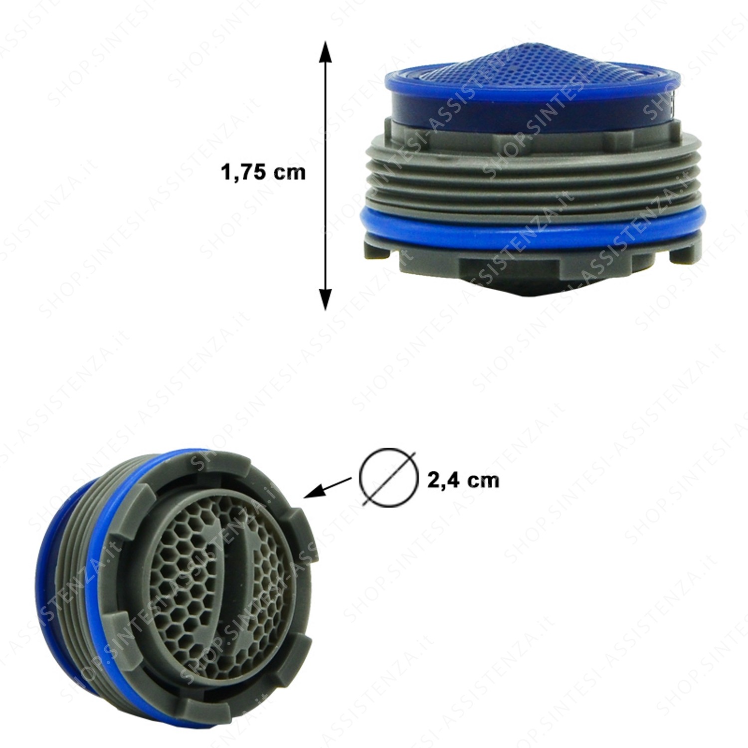 Aeratore rompigetto per rubinetto Franke diametro 24 mm 133.0379.693 - 133.0379.693