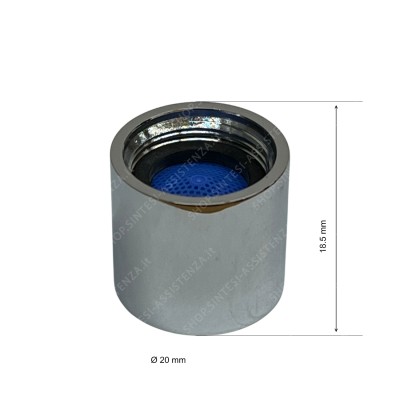 Aeratore cromato per rubinetti Franke Matrix 133.0513.724 - 133.0513.724