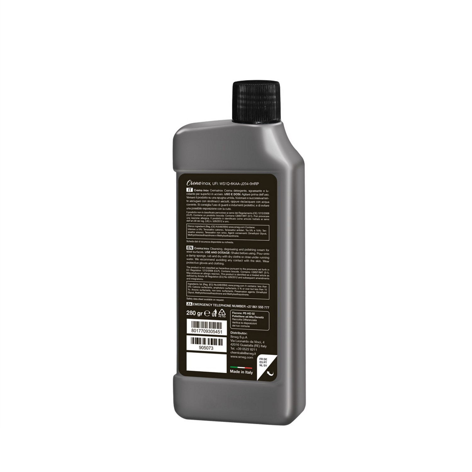 CREMA INOX SPECIALE PER ACCIAIO INOX PULIZIE ED ELIMINA BRUNITURE - STEEL POLISH