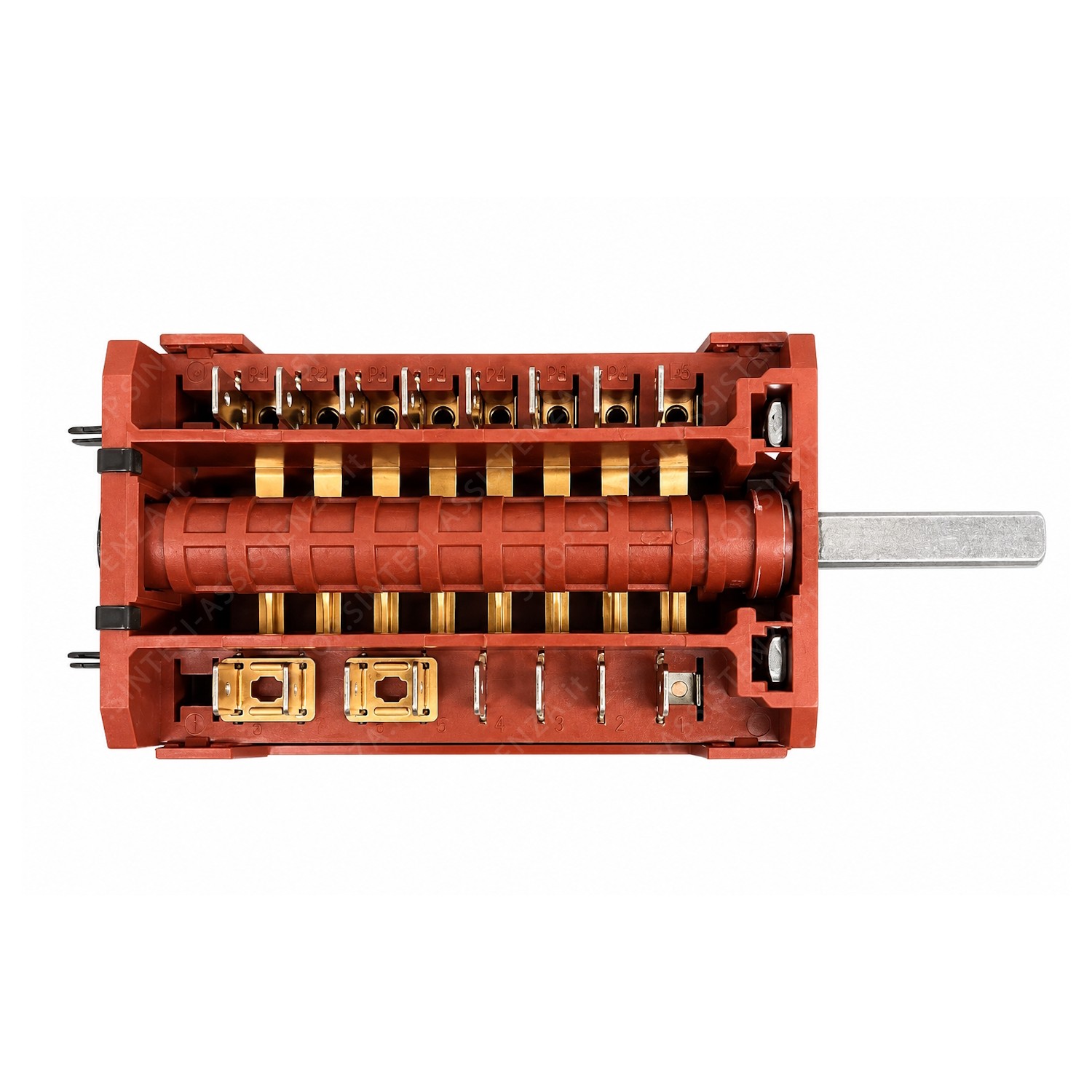 Program selector switch for Smeg 811730383 professional brioche oven - 811730383
