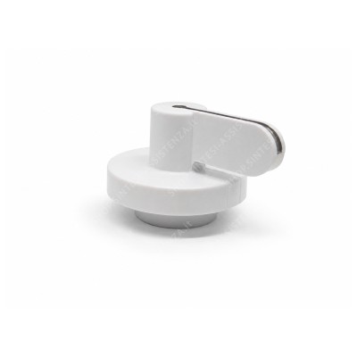 Manopola bianca rubinetto piano cottura Smeg 694971496 - 694971496