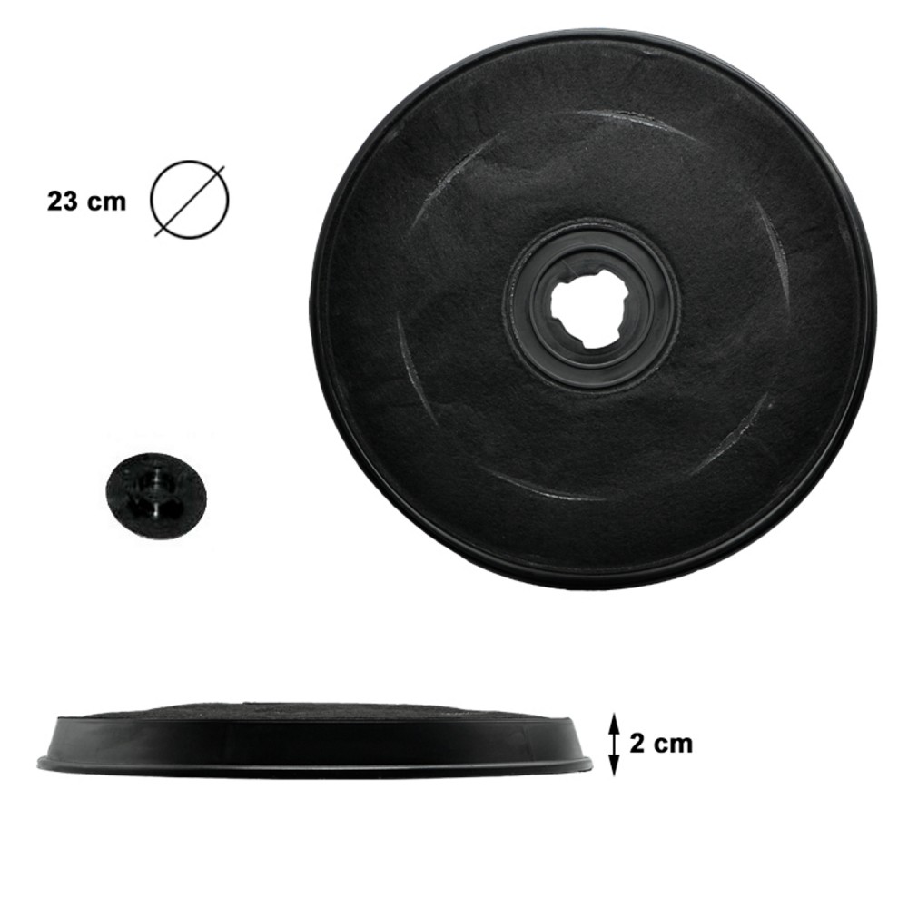 Activated carbon filter diameter 23.2 cm Faber hood 112.0168.744 - 112.0168.744