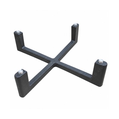 Foster 9601729 triple-crown cast iron fire grate - 9601729