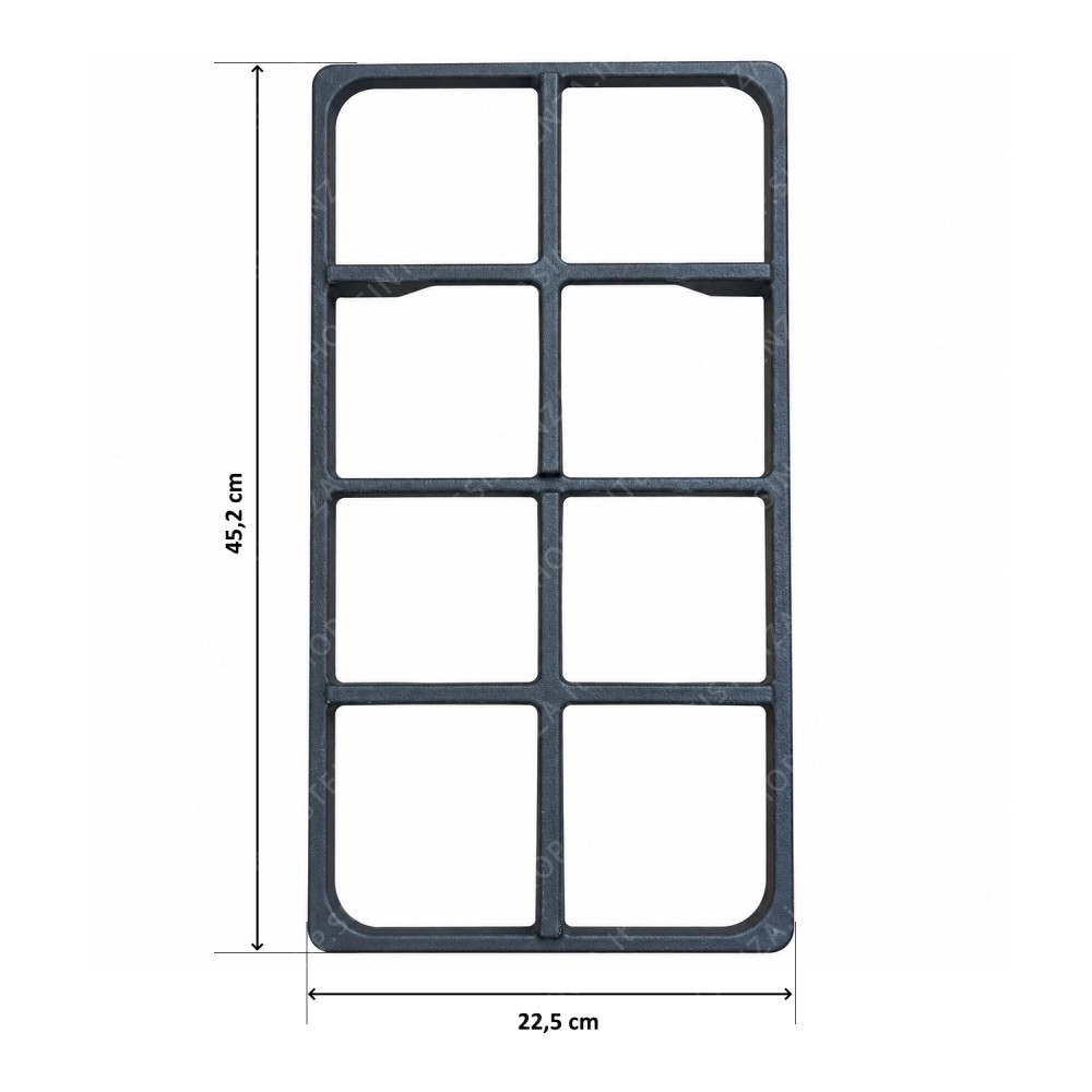 Cast iron griddle for Foster 7047 7058 9601673 hob - 9601725