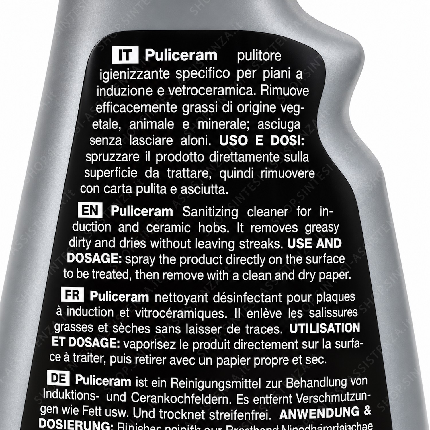 Puliceram Cleaner for Induction and Glass Ceramic Hobs SMEG - PULICERAM