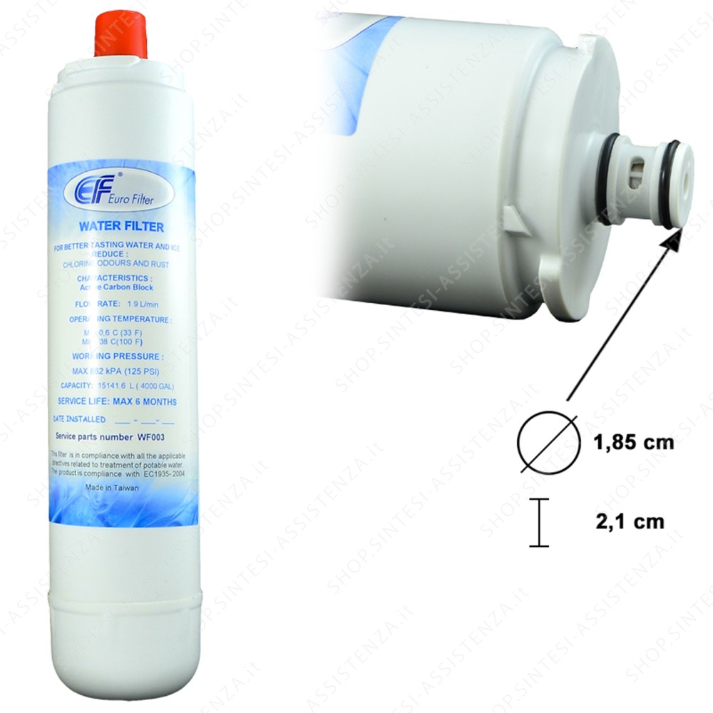 Water Filter for Refrigerator BOSCH NEFF SIEMENS 3M CS-52 OLD TYPE WF003 - WF003 ultimi pezzi