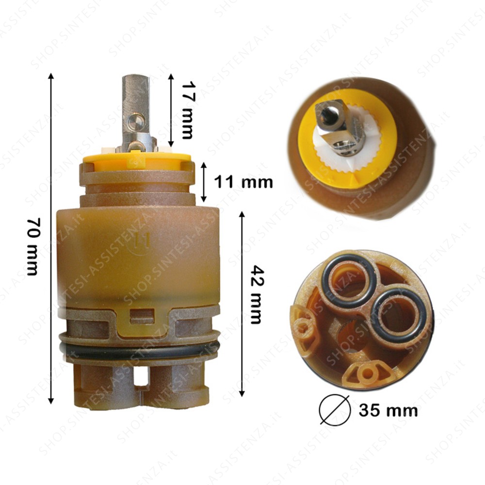 Matrix Rolux Gala Franke tap cartridge 35 mm 133.0062.356 - 133.0062.356