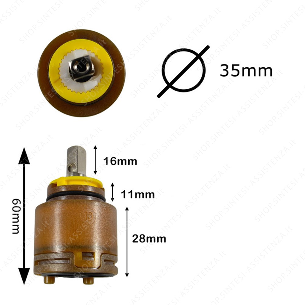 Original Franke sink faucet replacement cartridge 133.0173.623 - 133.0173.623