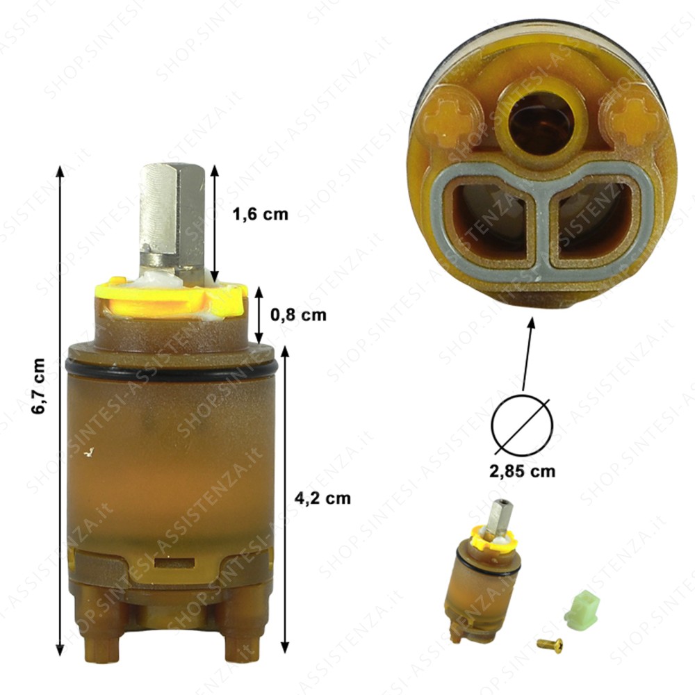 28 mm cartridge for Franke Neptune faucet 133.0197.942 - 133.0197.942