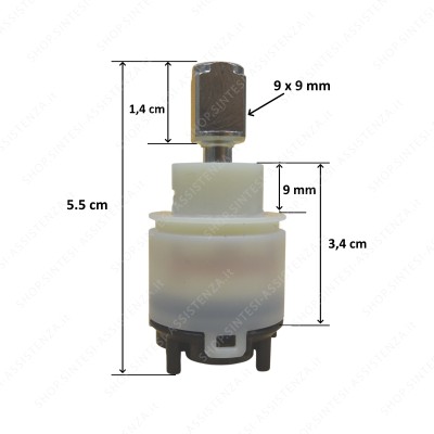 Franke tap cartridge 25 mm Akros Hexis Evos Neptune Quantum 133.0503.598 - 133.0503.598 Franke tap cartridge 25 mm Akros Hexis Evos Neptune Quantum 133.0503.598 - 133.0503.598