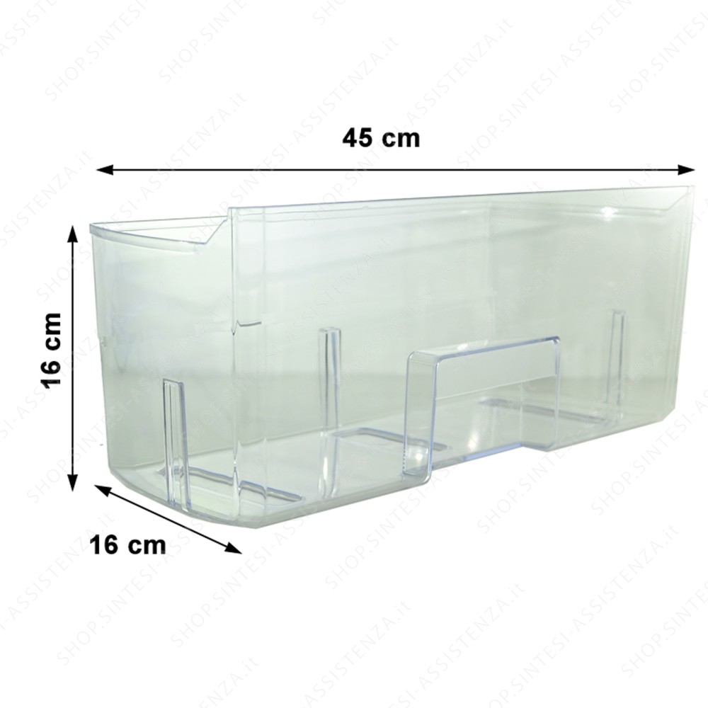 Cassetto verdura per vano frigo frigorifero Beko Smeg 761170418 - 4331630300