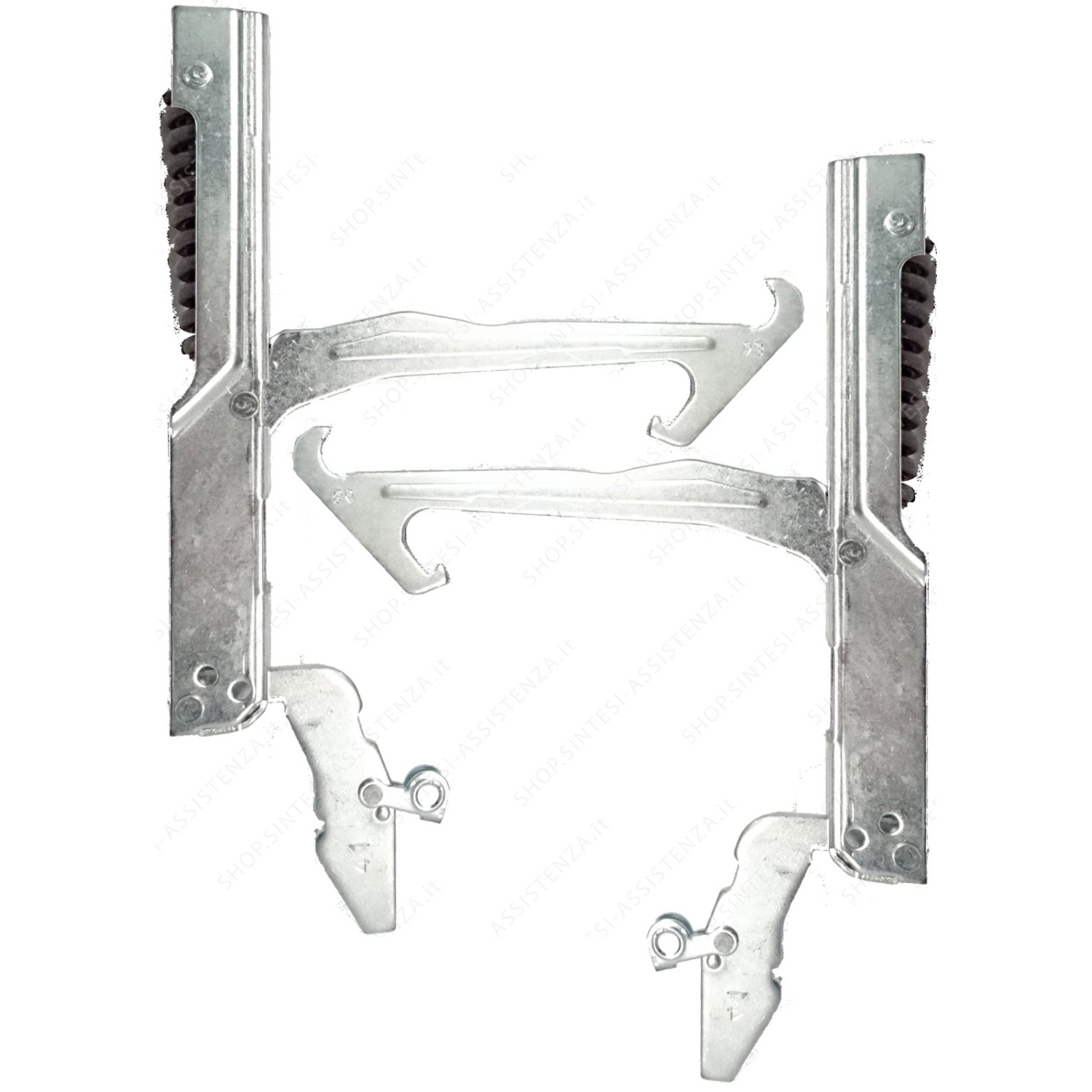 Door hinge compatible with both sides of Smeg oven 931330806 - DRH311SM
