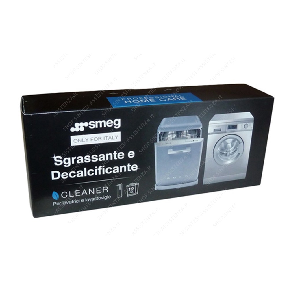 DEGREASER AND DESCALER FOR WASHING MACHINES AND DISHWASHERS 12 ENVELOPES - SGRASSANTE