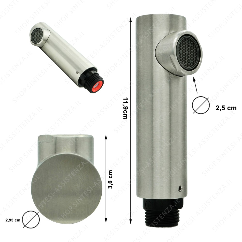 Brushed stainless steel shower faucet Franke Atlas Taros 133.0193.153 - 133.0193.153