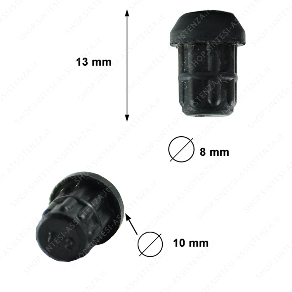 Foster 9606910 hob grill scratch-resistant rubber pad - 9606910