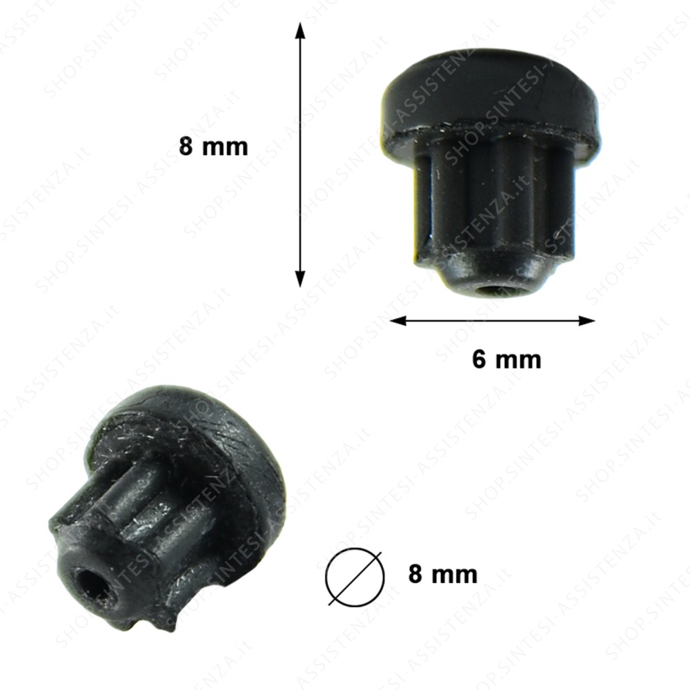 Foster 9606924 hob grill scratch-resistant rubber pad - 9606924