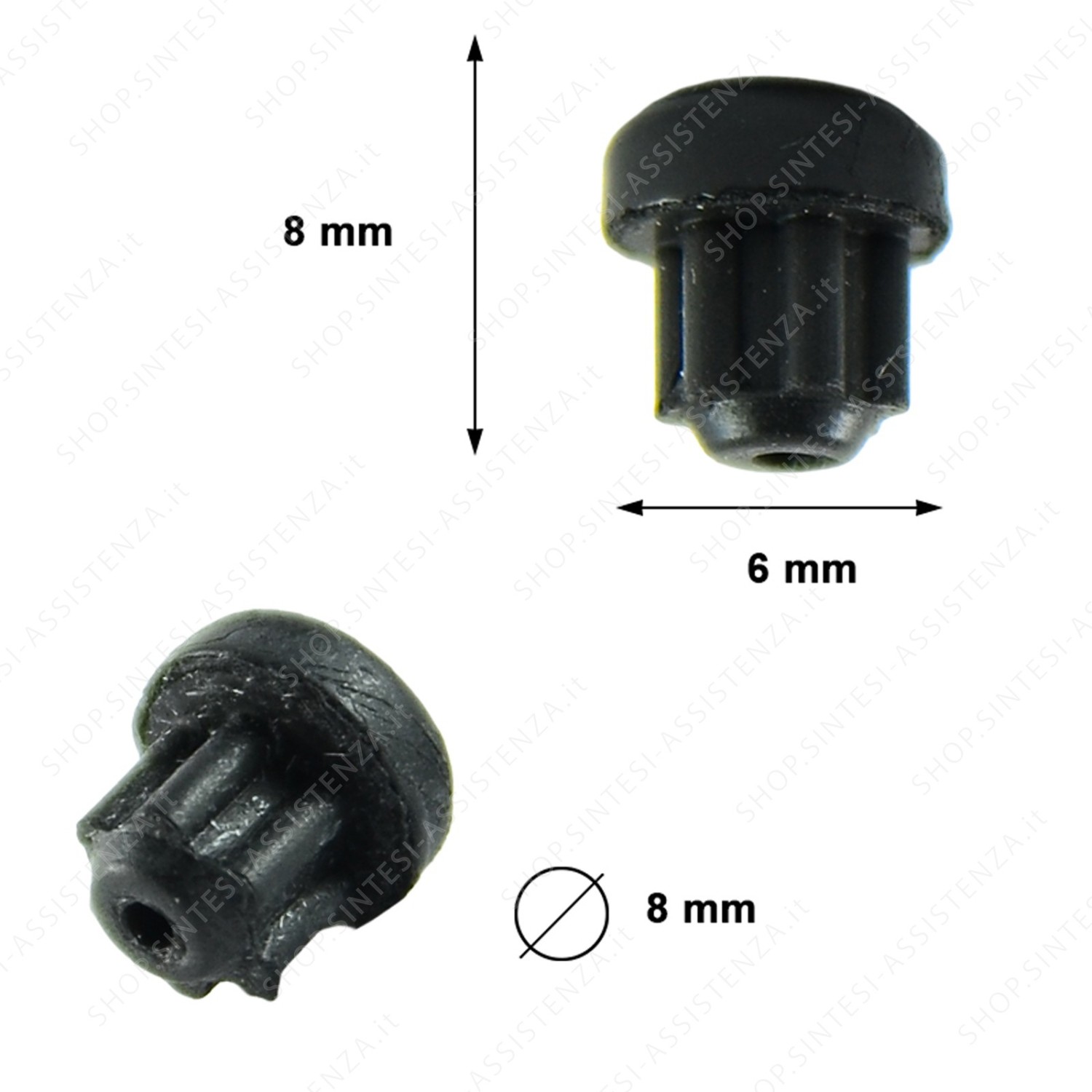 Foster 9606924 hob grill scratch-resistant rubber pad - 9606924