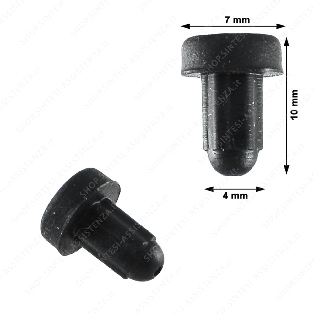 Gommino antigraffio per griglia piano cottura Smeg 754010261 - 754010261