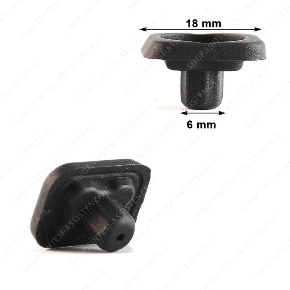 Gommino antigraffio griglia in ghisa piano cottura Smeg 754010197 - 754010197