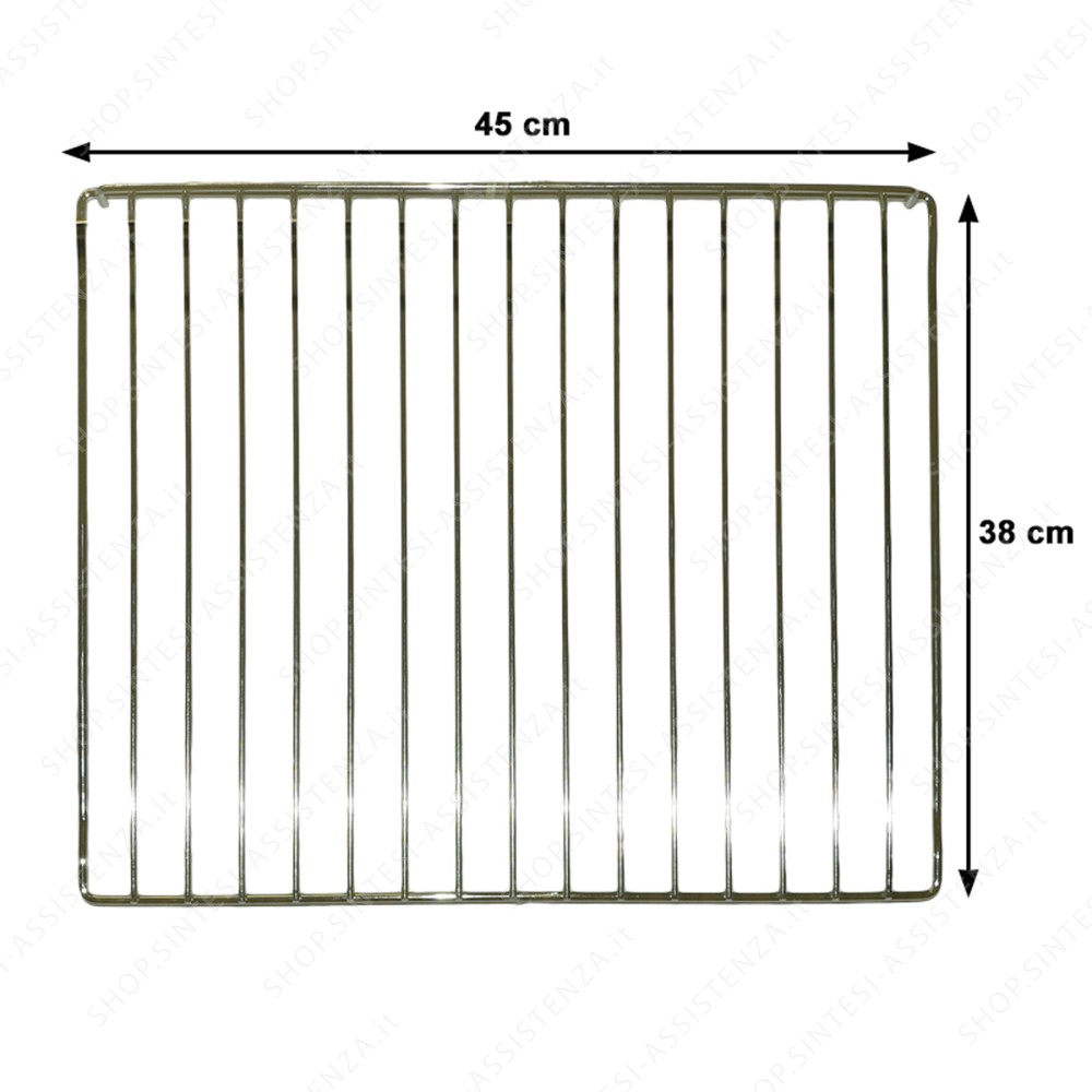 CHROME-PLATED WIRE GRID 45.4 x 38.5 CM FOR FRANKE OVENS - 133.0298.849