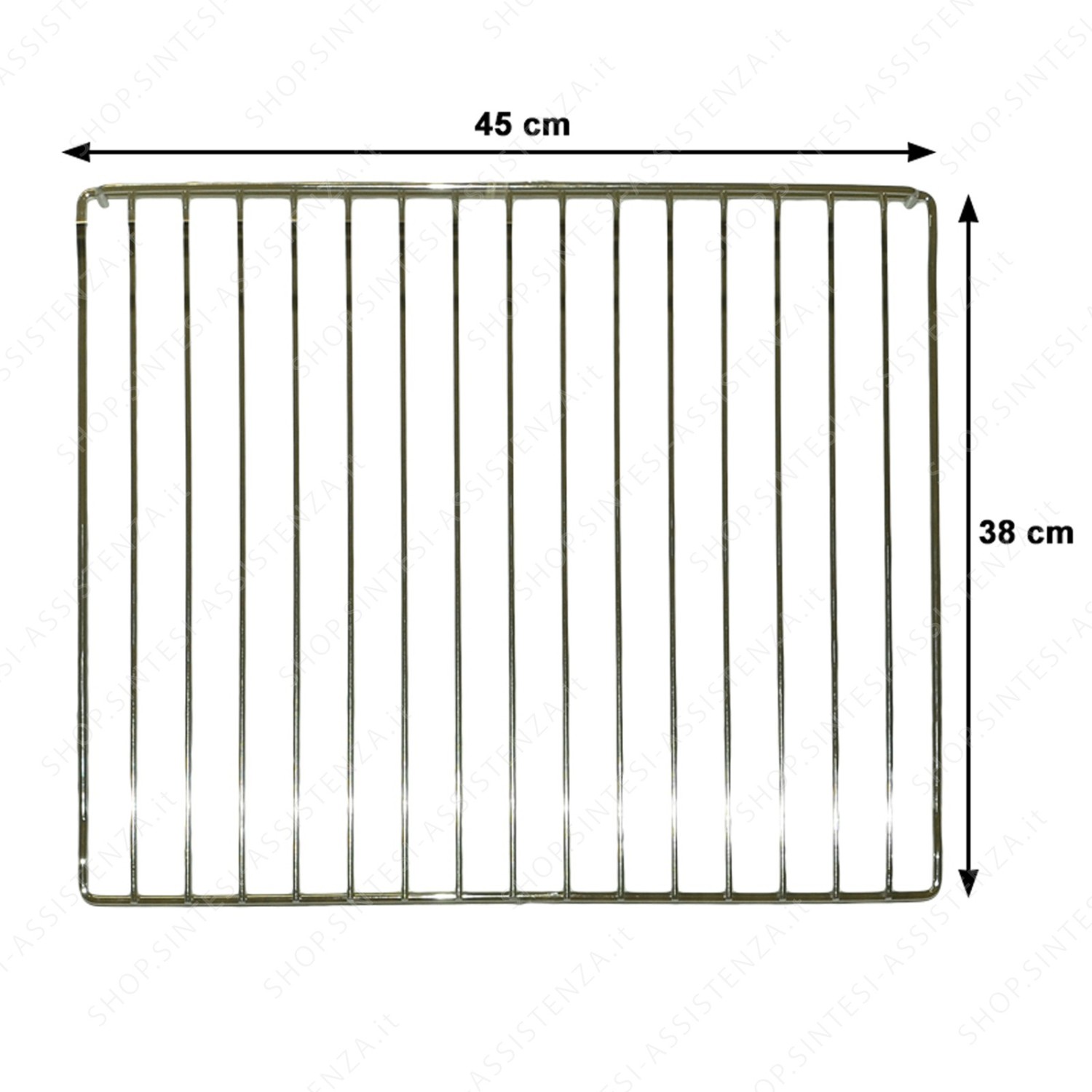 CHROME-PLATED WIRE GRID 45.4 x 38.5 CM FOR FRANKE OVENS - 133.0298.849 FR